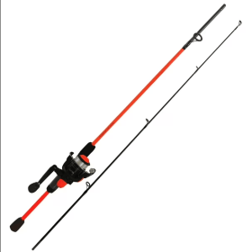 Ozark Trail Wayfarer Spinning Fishing Rod and Reel Combo, Orange