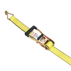 VEVOR Ratchet Tie Down Straps (4PK), 10000 lb Break Strength, Double J Hook Includes 4 Premium 2" x 27' Rachet Tie Downs with Padded Handles